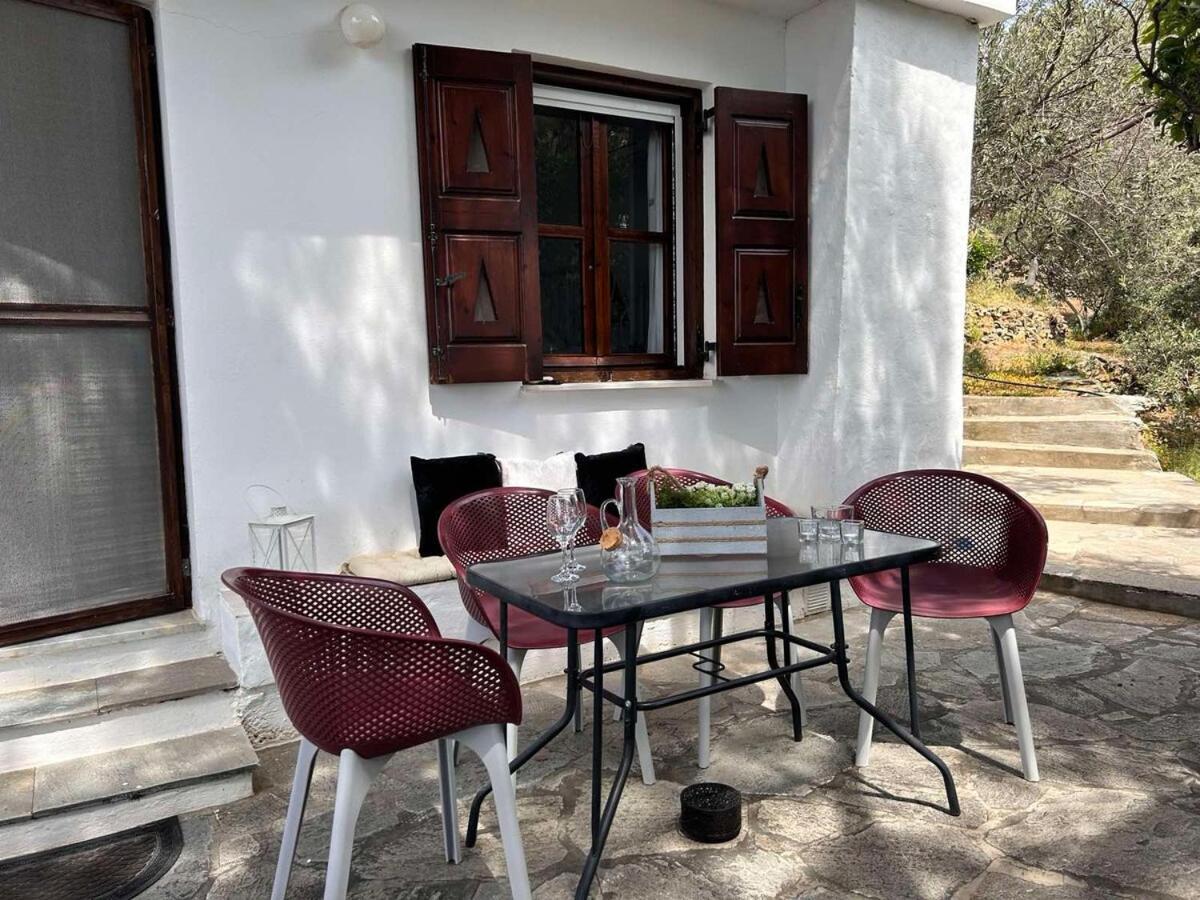 Grandpa Simos' Traditional Guest House Agios Romanos Dış mekan fotoğraf